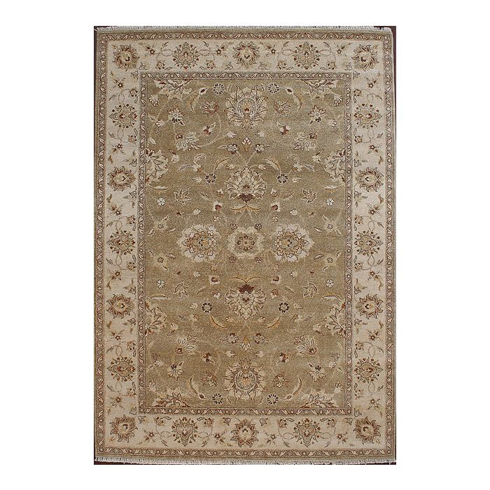 Rugsville Ziegler Traditional Green Wool 10185 6x9 Rug