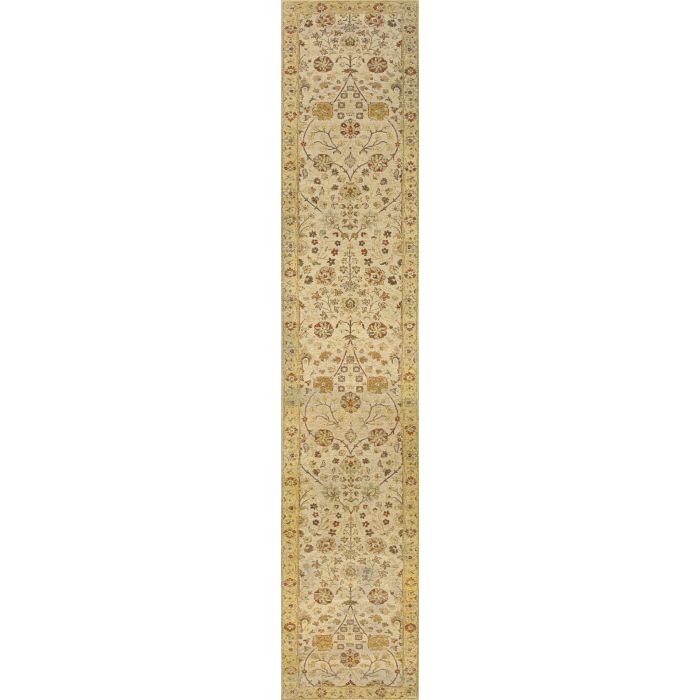 Rugsville Ziegler Beige  Runner Wool 10396 3.6x20 Rug