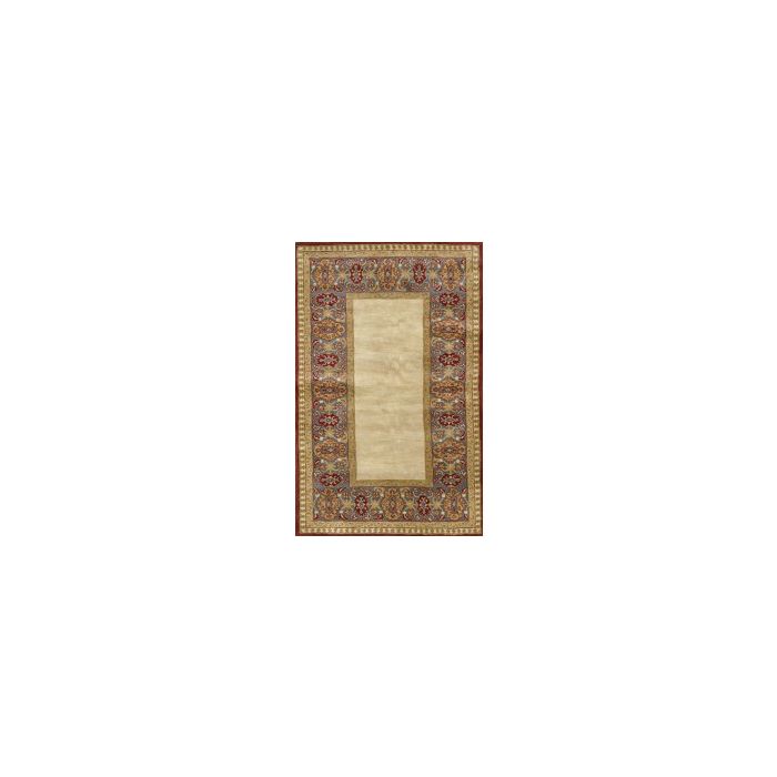 Rugsville Arista Beige Blue Wool Carpet 8' x 10'