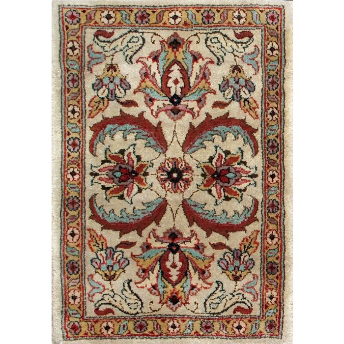 Rugsville Legacy Jaipur Beige Rug 10980-2x3 
