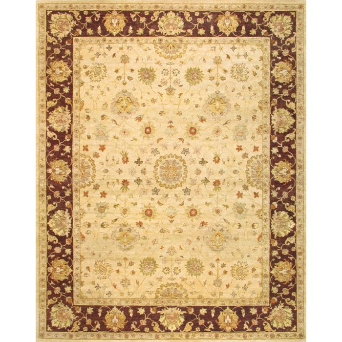 Rugsville Ziegler Beige Brown wool 10308 8x10 Rug