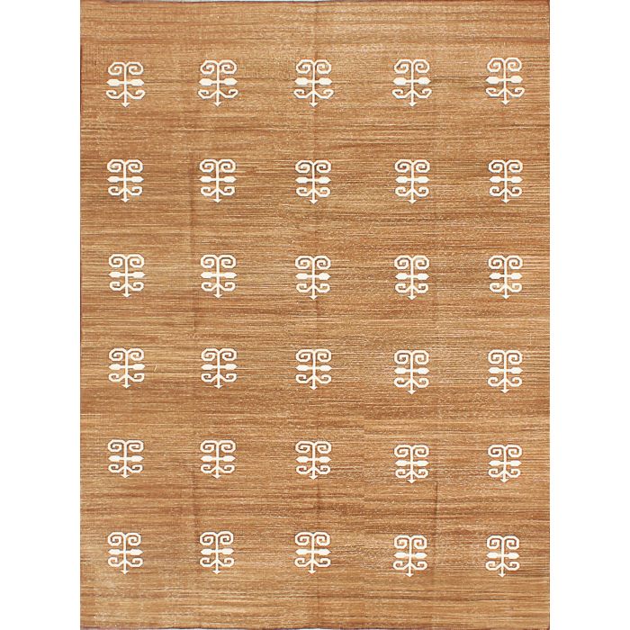 Rugsville Dhurrie  Modern Multi Cotton Handmade 22089 5x8 Rug