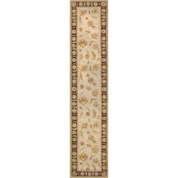 Rugsville Ziegler Beige Brown Wool Carpet 10408