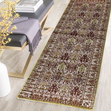 Rugsville Dilara Kashmir Silk Hand knotted Multi Carpet 2'6" x 8'