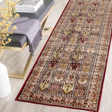 Rugsville Fareena Kashmir Silk Hand knotted Multi Carpet 2'6" x 8'