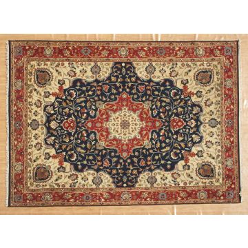 Rugsville Traditional Serapi Red & Rust Wool Persian Carpet 63410
