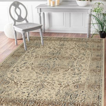 Rugsville Eren Gray Oriental Persian Carpet 5'3" x 7'4"