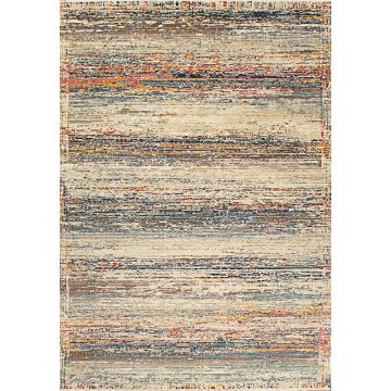 Rugsville Oguz Multi Graphic Modern Carpet 5'4" x 7'7"