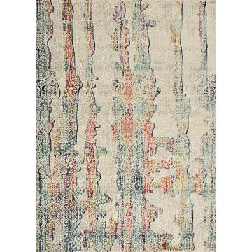 Rugsville Wilkes Beige Modern Carpet 5'3" x 7'4"