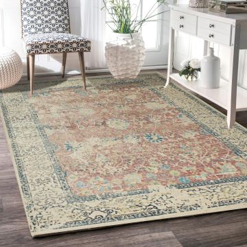 Rugsville Ori Vintage Red Oriental Persian Carpet 5' x 7'7"