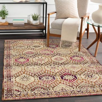 Rugsville Aileen Transitional Multi Persian Carpet 5'3" x 7'6"