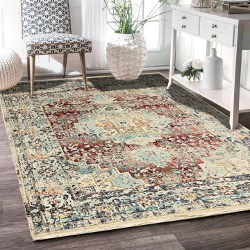 Rugsville Jazlynn Oriental Red Persian Carpet 5'2" x 7'3"