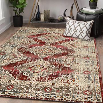 Rugsville Siena Oriental Red Persian Carpet 5'4" x 7'5"