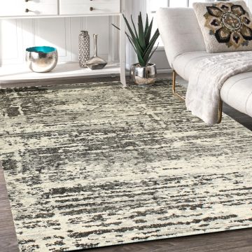 Rugsville Samuel Gray Abstract Modern Carpet 5'3" x 7'8"