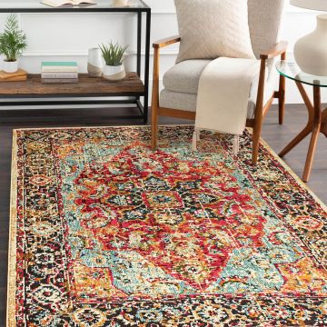 Rugsville Adank Vintage Multi Oriental Persian Carpet 5'3" x 7'7"