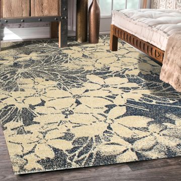 Rugsville Berlinger Multi Floral Modern Carpet 5'3" x 7'4"