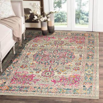 Rugsville Bertschy Multi Oriental Persian Carpet 5'3" x 7'7"