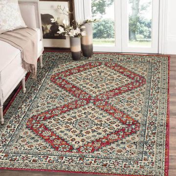 Rugsville Corinne Red Oriental Persian Carpet 5'3" x 7'7"