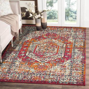 Rugsville Clarice Pink Oriental Persian Carpet 5'3" x 7'10"