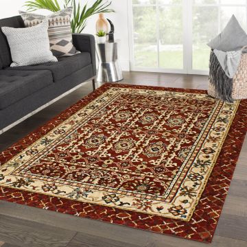 Rugsville Maia Traditonal Red Persian Carpet 5'3" x 7'8"