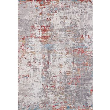 Rugsville Adica Modern Abstract Multi Wool & Silk Carpet 74238