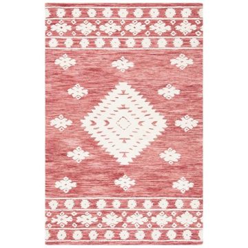  Tuscan Rust Bohemian Handmade Wool Carpet 
