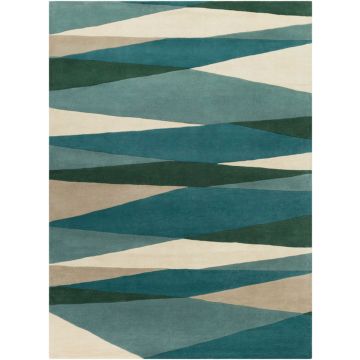Weston Misa Modern Multi Handmade Wool Carpet 