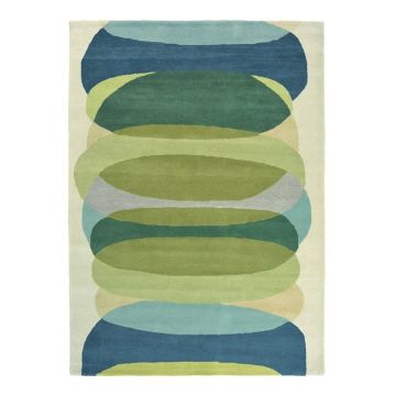 Sylas Quaint Abstract Modern Multi Handmade Wool Carpet 