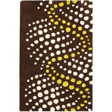 Juniper Synda Modern Brown Handmade Wool Carpet 