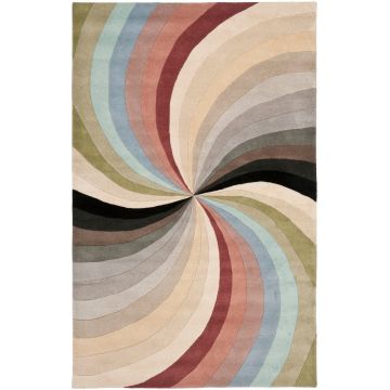 Harlow Cliff Modern Multi Handmade Wool Carpet 