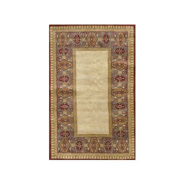 Rugsville Arista Beige Blue Wool Carpet 8' x 10'