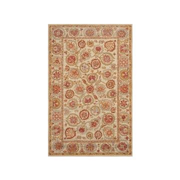Rugsville Mayfair Parker Beige Wool Carpet 5' x 8'