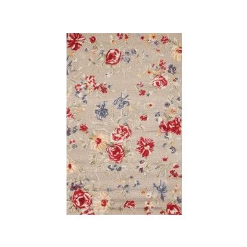 Rugsville Sophie Ivory Wool 5' x 8'