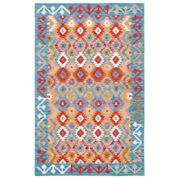  Tuscan Gold Bohemian Handmade Wool Carpet 