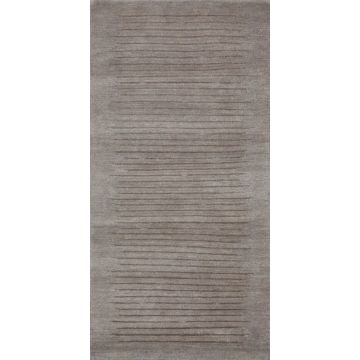 Shimmer Minton Modern Stone  Handmade Wool Carpet 