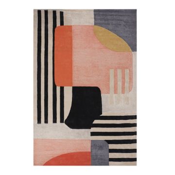  Abso Sage Modern Handmade Wool & Silk Carpet 