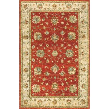 Rugsville Mahal Oriental Vegetable Dyes Wool Carpet 10042