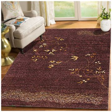 Rugsville Opera Silk & Wool Brown Carpet 8' x 10'