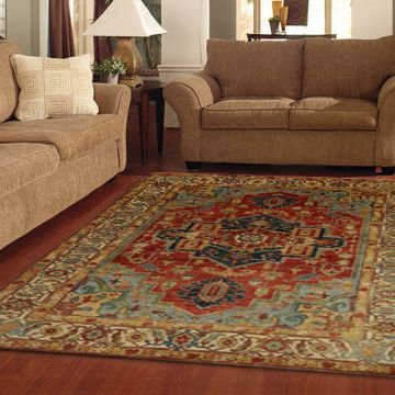 Gracelyn Persian Carpet Hand Knotted - Grey