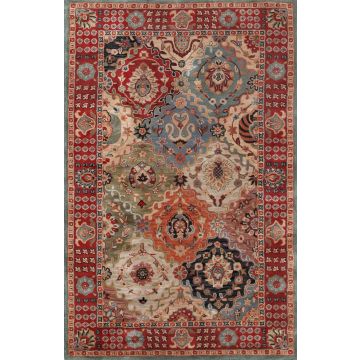 Rugsville Kalamkari Persian Style Multi Wool Handmade Carpet 11729