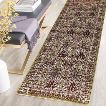 Rugsville Dilara Kashmir Silk Hand knotted Multi Carpet  2'6" x 8'