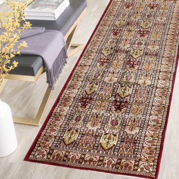 Rugsville Fareena Kashmir Silk Hand knotted Multi Carpet  2'6" x 8'