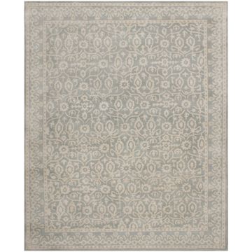 Rugsville Persian & Oriental Porcelain Light Blue Wool Carpet 8' x 10'