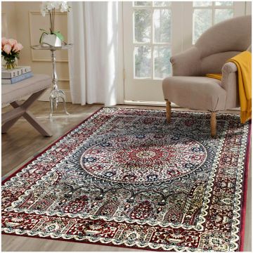 Rugsville Gome Fine Persian Red Carpet 5' x 8'