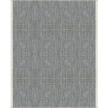 Donati Modern Geometric Gray Handmade Wool Carpet 63011