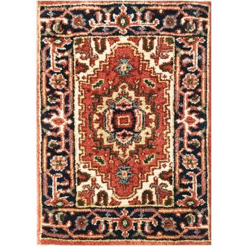 Rugsville Traditional Serapi Red & Rust Wool Persian Carpet 2' x 3'