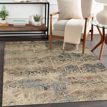 Rugsville Sophia Vintage Multi Floral Persian Carpet 5'4" x 7'7"