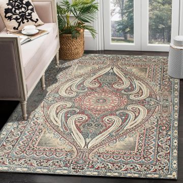 Rugsville Liya Multi Oriental Designer Persian Carpet 5'3" x 7'6"