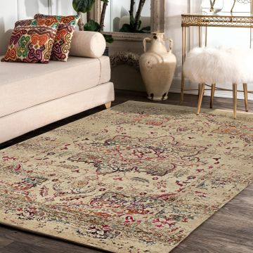 Rugsville Myla Oriental Beige Persian Carpet 5'3" x 7'6"