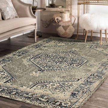 Rugsville Brenna Gray Oriental Persian Carpet 5'3" x 7'8"
